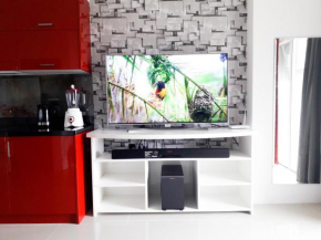 Modern studio with sea view
